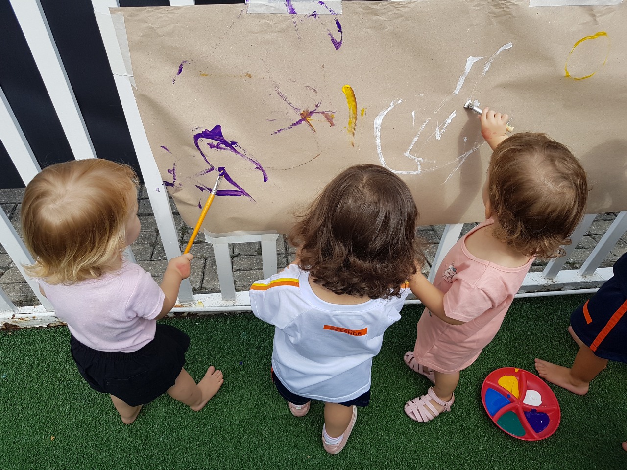 Objetivo da pintura na educação infantil