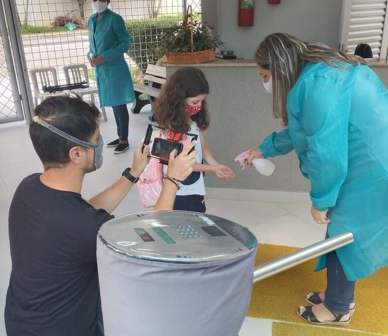 TR na TV VANGUARDA apresentando os Protocolos de Segurança